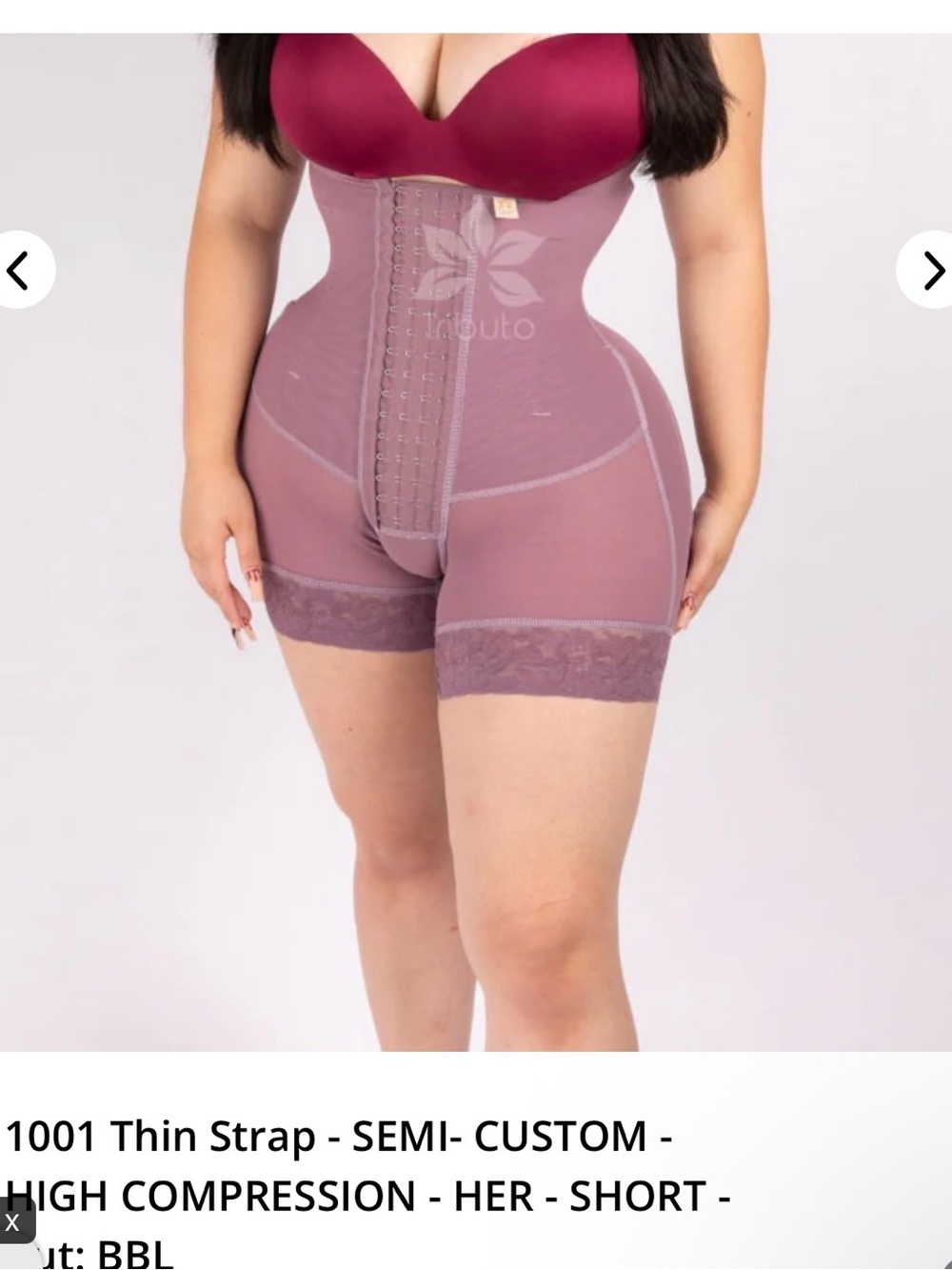 High-Compression Shaping Short - Mauve